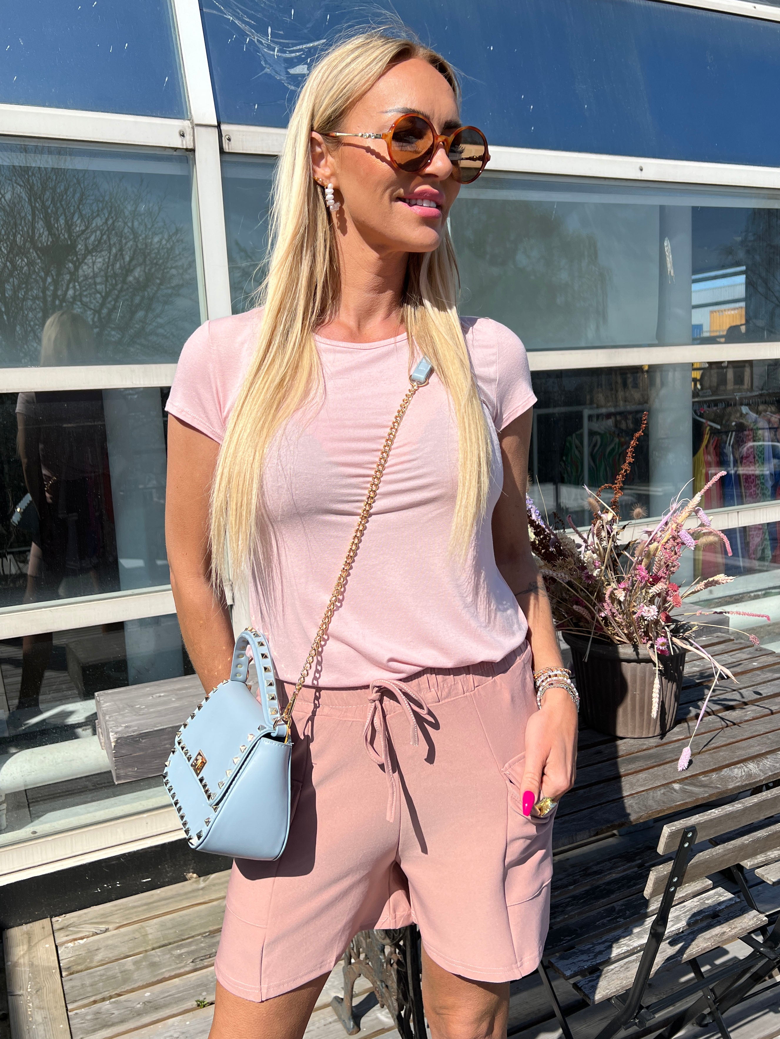 Zelma - Shorts med fickor